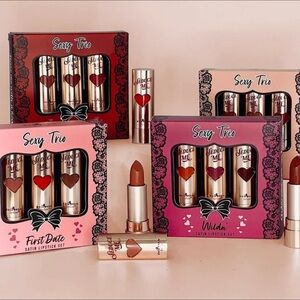Italia deluxe Sexy Trio Satin Lipstick Sets